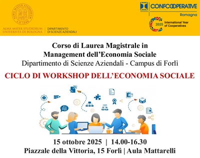 “Nuove tendenze e opportunità offerte all'Economia Sociale...